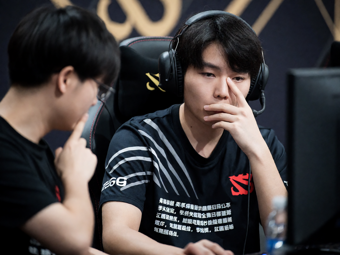 DOTA2职业选手在比赛中思考战术